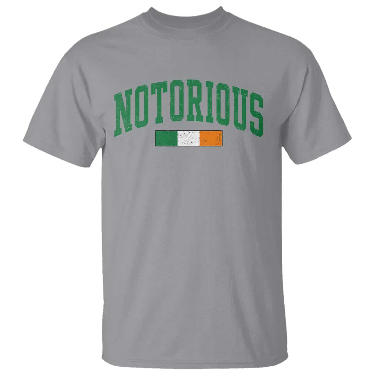 Vintage Irish Flag Notorious T Shirt Boxing Fans TS10 Sport Gray Print Your Wear