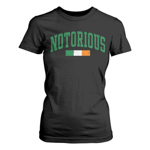 Vintage Irish Flag Notorious T Shirt For Women Boxing Fans TS10 Black Print Your Wear
