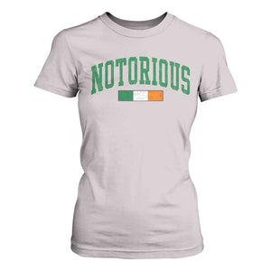 Vintage Irish Flag Notorious T Shirt For Women Boxing Fans TS10 Ice Gray Print Your Wear