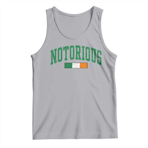 Vintage Irish Flag Notorious Tank Top Boxing Fans TS10 Athletic Heather Print Your Wear