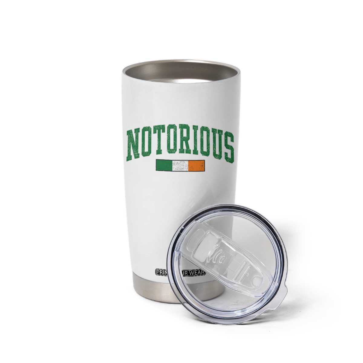 Vintage Irish Flag Notorious Tumbler Cup Boxing Fans TS10 Print Your Wear