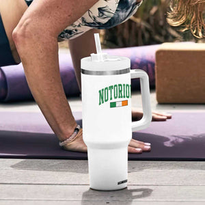 Vintage Irish Flag Notorious Tumbler With Handle Boxing Fans TS10 Print Your Wear
