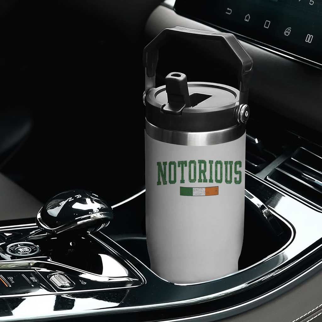 Vintage Irish Flag Notorious Flip Straw Tumbler Boxing Fans TS10 Print Your Wear