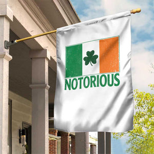 Irish Pride Boxing Fighting Notorious Garden Flag Vintage Ireland Flag Irish Retro Throwback TS10 Print Your Wear