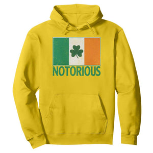 Irish Pride Boxing Fighting Notorious Hoodie Vintage Ireland Flag Irish Retro Throwback TS10 Daisy Print Your Wear