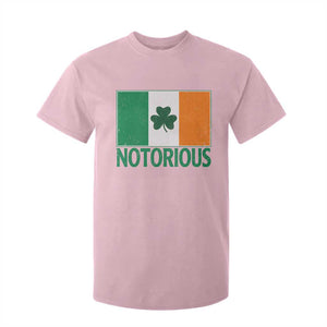 Irish Pride Boxing Fighting Notorious T Shirt For Kid Vintage Ireland Flag Irish Retro Throwback TS10 Light Pink Print Your Wear