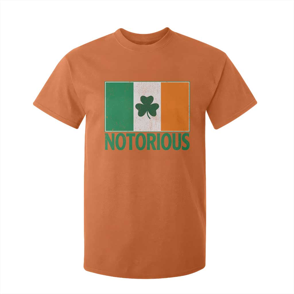 Irish Pride Boxing Fighting Notorious T Shirt For Kid Vintage Ireland Flag Irish Retro Throwback TS10 Orange Print Your Wear