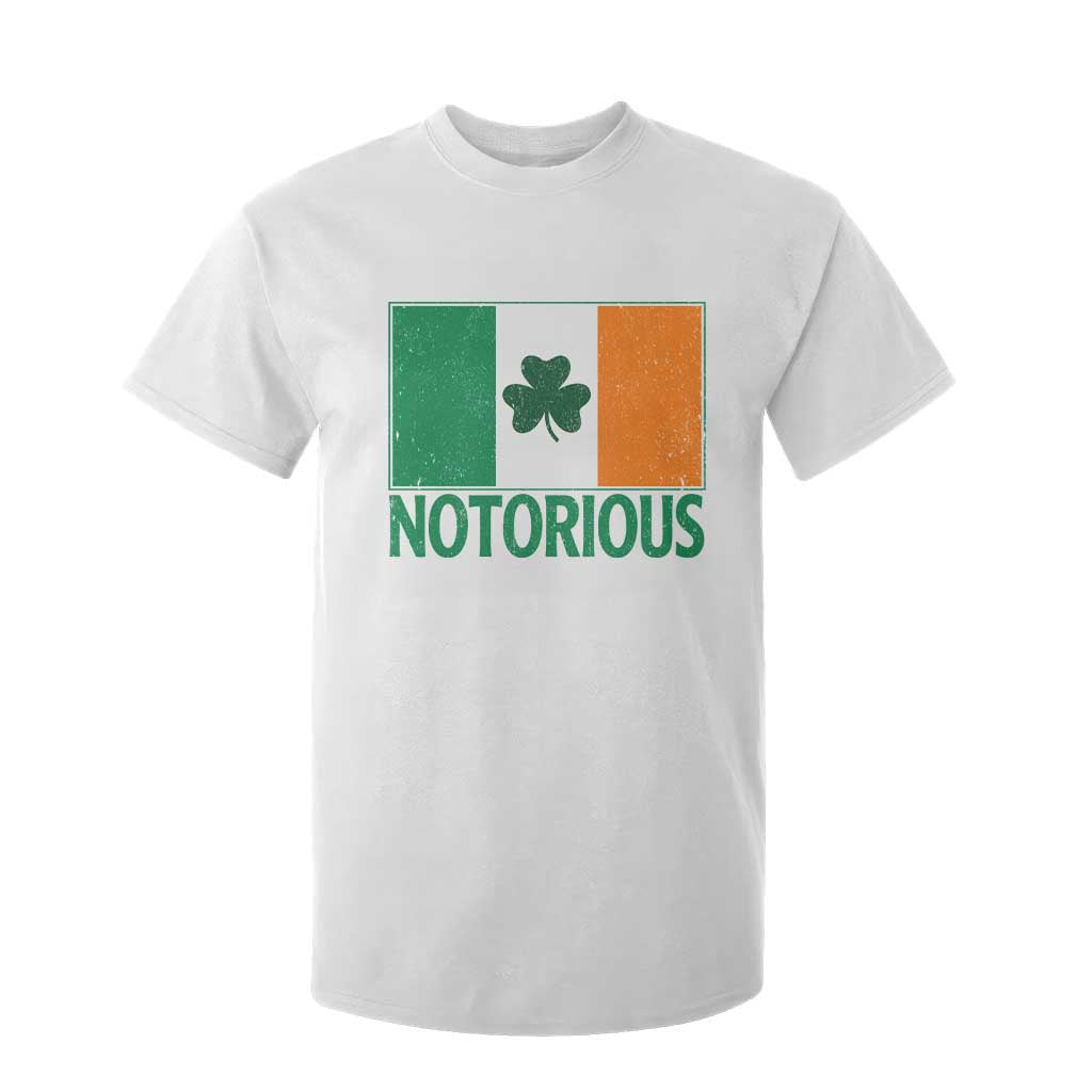Irish Pride Boxing Fighting Notorious T Shirt For Kid Vintage Ireland Flag Irish Retro Throwback TS10 White Print Your Wear