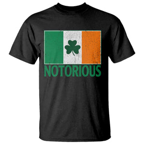 Irish Pride Boxing Fighting Notorious T Shirt Vintage Ireland Flag Irish Retro Throwback TS10 Print Your Wear