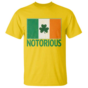 Irish Pride Boxing Fighting Notorious T Shirt Vintage Ireland Flag Irish Retro Throwback TS10 Daisy Print Your Wear