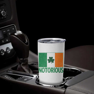 Irish Pride Boxing Fighting Notorious Tumbler Cup Vintage Ireland Flag Irish Retro Throwback TS10 Print Your Wear