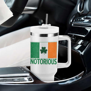 Irish Pride Boxing Fighting Notorious Tumbler With Handle Vintage Ireland Flag Irish Retro Throwback TS10 Print Your Wear