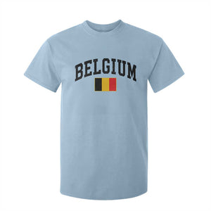 Vintage Belgium T Shirt For Kid Belgian Soccer Football Pride Gift for Fans TS10 Print Your Wear