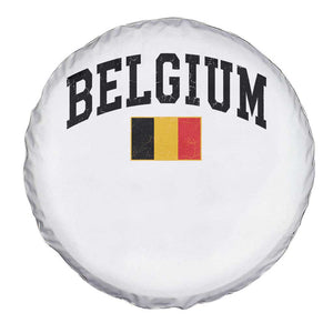 Vintage Belgium Spare Tire Cover Belgian Soccer Football Pride Gift for Fans TS10 Print Your Wear