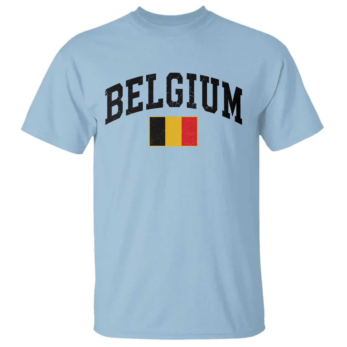 Vintage Belgium T Shirt Belgian Soccer Football Pride Gift for Fans TS10 Print Your Wear
