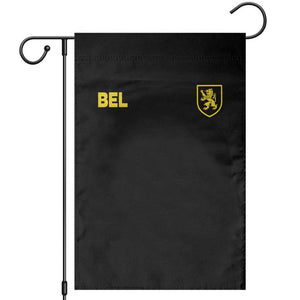 Vintage Belgium Garden Flag Belgian Football Pride Belgium Lion Crest Soccer Graphic TS10 Black Print Your Wear