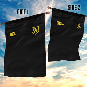 Vintage Belgium Garden Flag Belgian Football Pride Belgium Lion Crest Soccer Graphic TS10 Print Your Wear