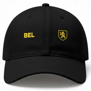 Vintage Belgium Baseball Cap Belgian Football Pride Belgium Lion Crest Soccer Graphic TS10 Print Your Wear