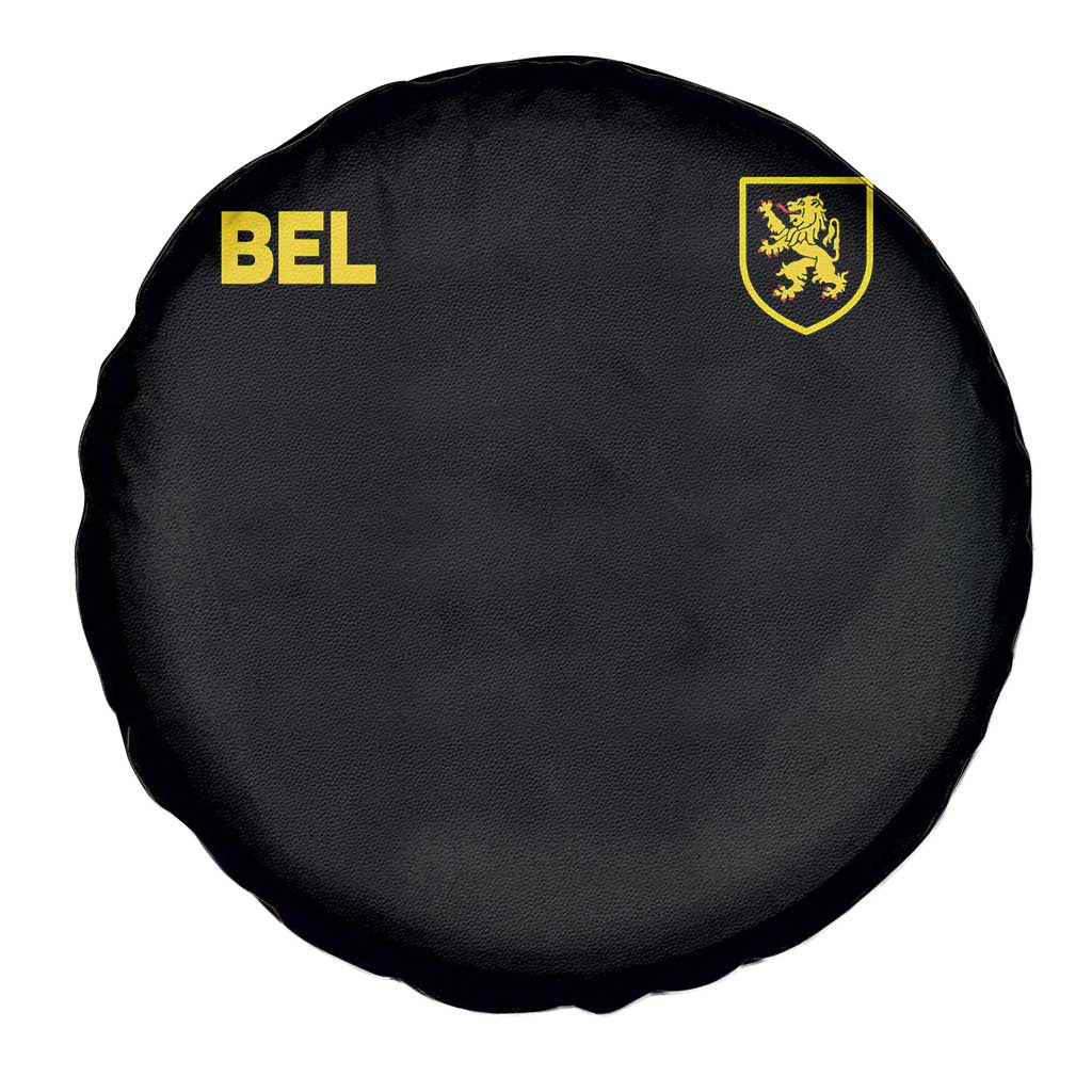 Vintage Belgium Spare Tire Cover Belgian Football Pride Belgium Lion Crest Soccer Graphic TS10 Print Your Wear