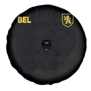 Vintage Belgium Spare Tire Cover Belgian Football Pride Belgium Lion Crest Soccer Graphic TS10 Print Your Wear