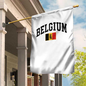 Vintage Belgium Garden Flag Lion Royal Flag Graphic Belgian Soccer Football Pride Gift for Fans TS10 Print Your Wear