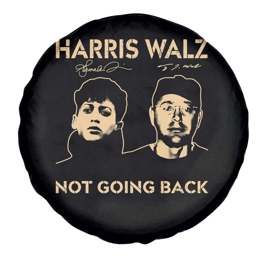 Harris Walz Spare Tire Cover Retro We Are Not Going Back TS10 Print Your Wear