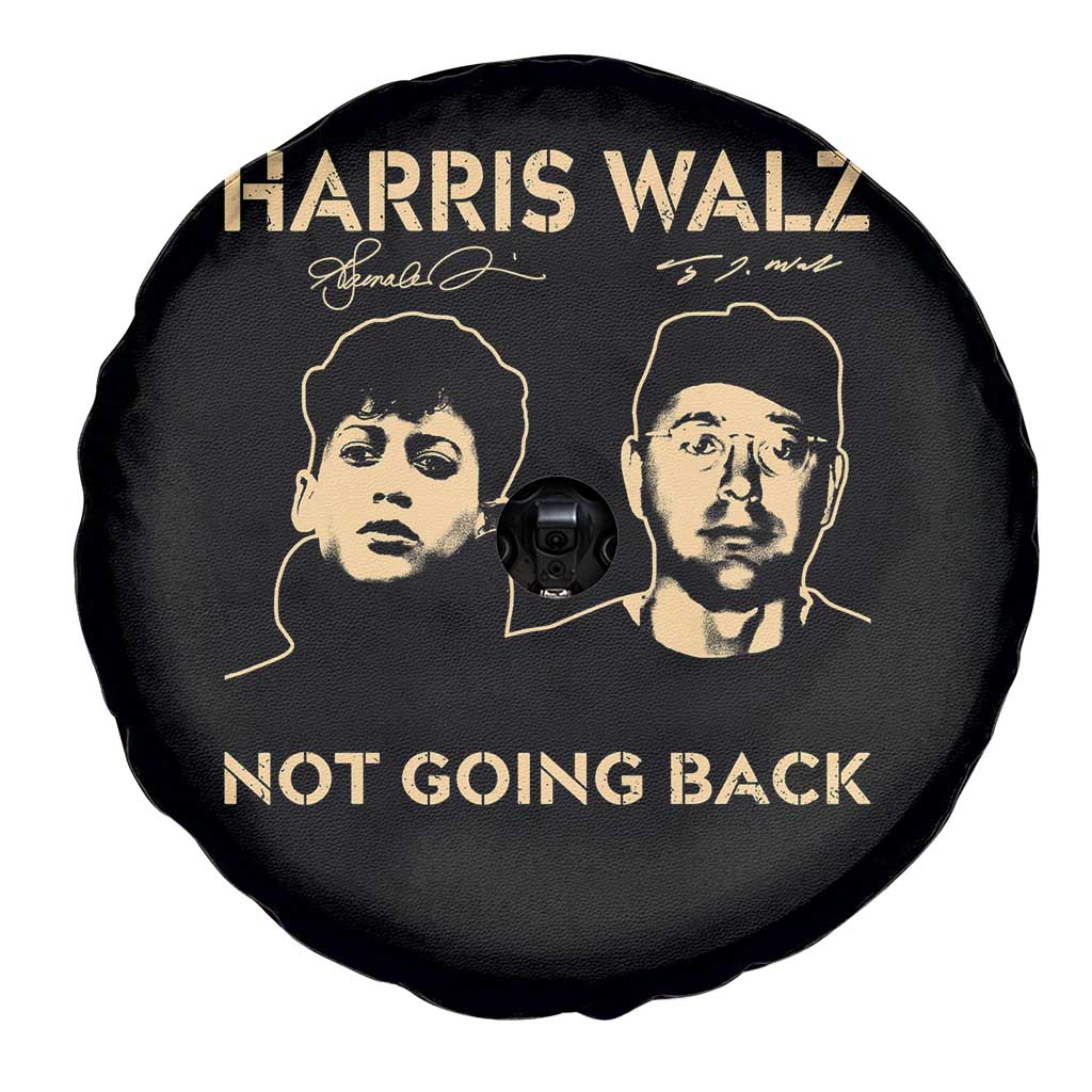 Harris Walz Spare Tire Cover Retro We Are Not Going Back TS10 Print Your Wear