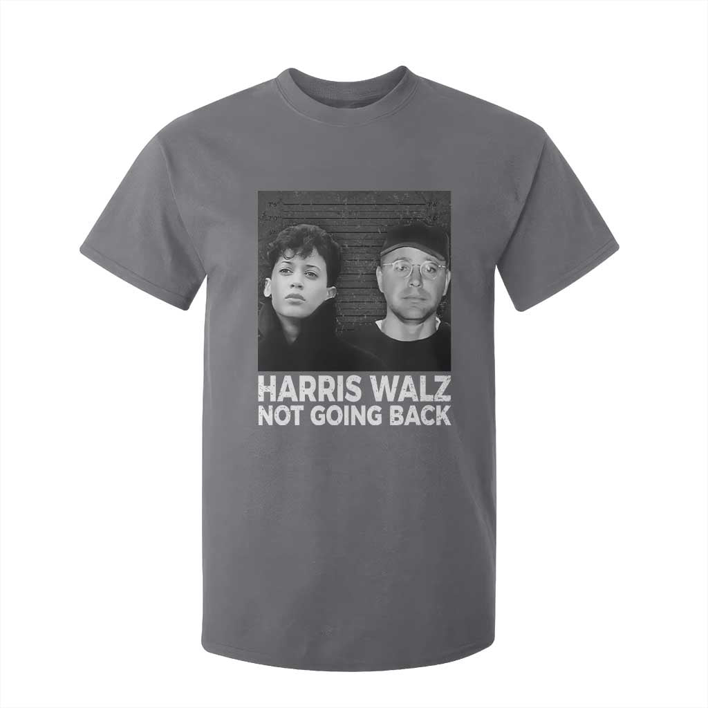 Harris Walz T Shirt For Kid Vintage We Are Not Going Back TS10 Charcoal Print Your Wear