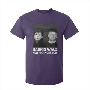 Harris Walz T Shirt For Kid Vintage We Are Not Going Back TS10 Purple Print Your Wear