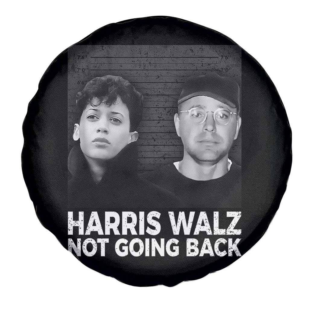 Harris Walz Spare Tire Cover Vintage We Are Not Going Back TS10 Print Your Wear