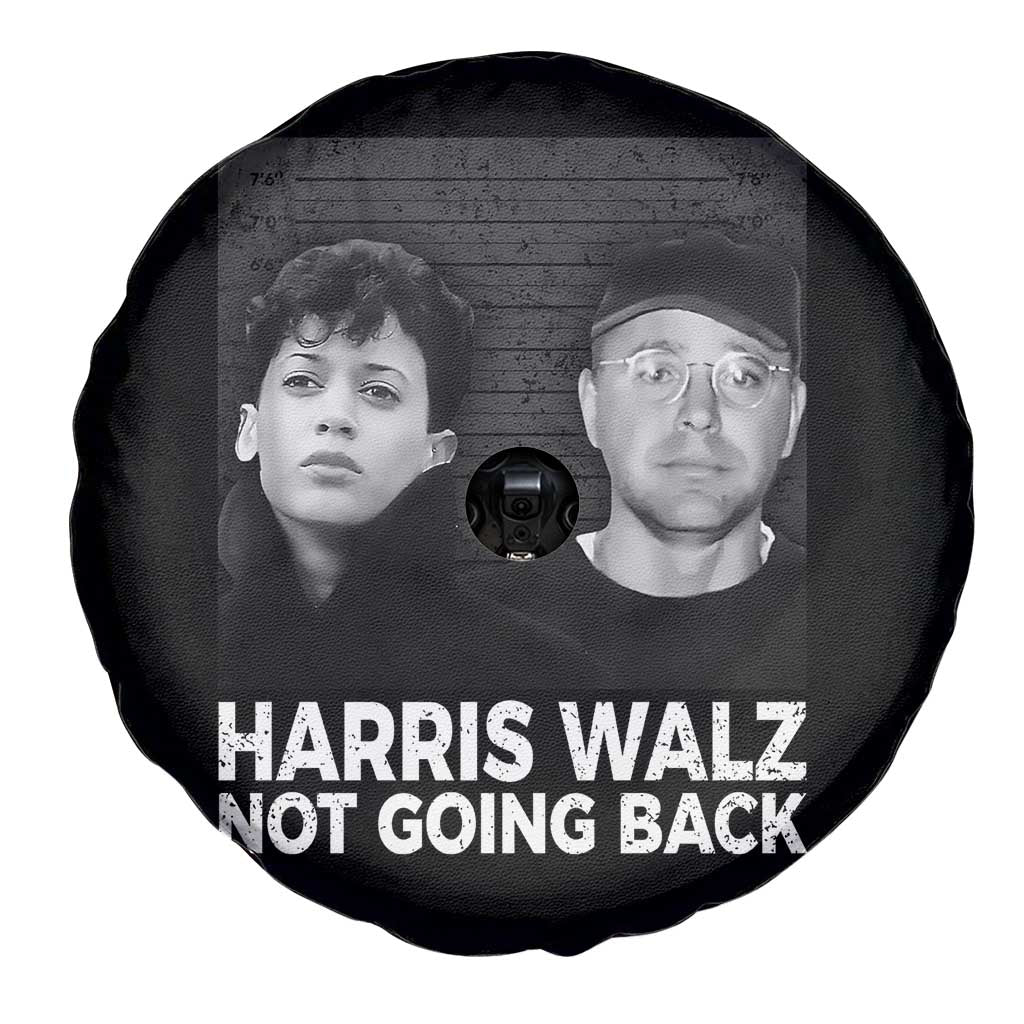 Harris Walz Spare Tire Cover Vintage We Are Not Going Back TS10 Print Your Wear
