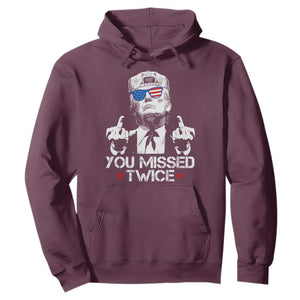 Trump Won Again 2024 Hoodie We're Taking America Back US American Flag TS10 Maroon Print Your Wear