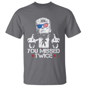 Trump Won Again 2024 T Shirt We're Taking America Back US American Flag TS10 Charcoal Print Your Wear