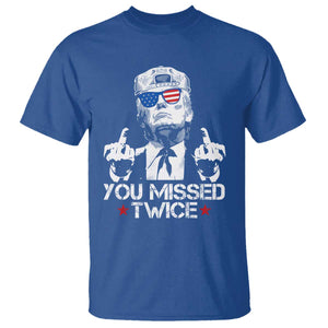 Trump Won Again 2024 T Shirt We're Taking America Back US American Flag TS10 Royal Blue Print Your Wear