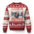 Funny Xmas Trump Ugly Christmas Sweater Vintage Santa Ill Be Home For Christmas Daddy's Home Pajamas TS10 Red Print Your Wear