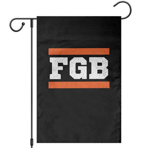 BF Game Day Garden Flag FGB Football Fans TS10 Black Print Your Wear
