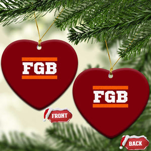 BF Game Day Ceramic Ornament FGB Football Fans TS10 Print Your Wear