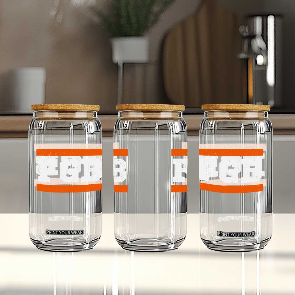BF Game Day Glass Can FGB Football Fans TS10 Print Your Wear
