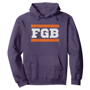 BF Game Day Hoodie FGB Football Fans TS10 Purple Print Your Wear