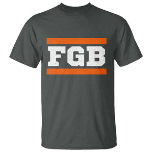 BF Game Day T Shirt FGB Football Fans TS10 Dark Heather Print Your Wear