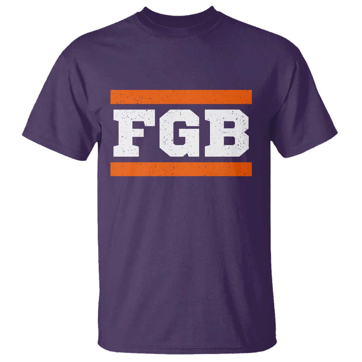 BF Game Day T Shirt FGB Football Fans TS10 Purple Print Your Wear