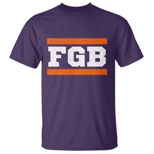 BF Game Day T Shirt FGB Football Fans TS10 Purple Print Your Wear