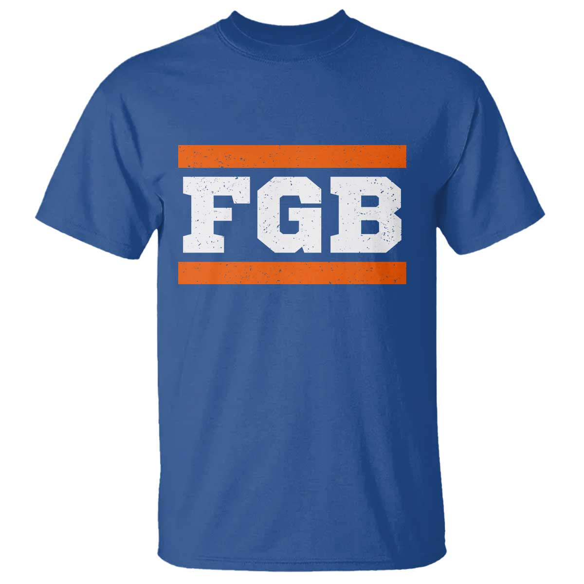 BF Game Day T Shirt FGB Football Fans TS10 Royal Blue Print Your Wear