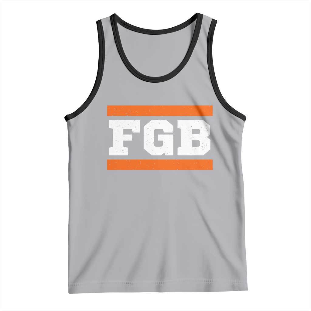 BF Game Day Tank Top FGB Football Fans TS10 Athletic Heather Black Print Your Wear