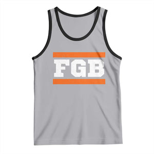 BF Game Day Tank Top FGB Football Fans TS10 Athletic Heather Black Print Your Wear