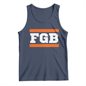BF Game Day Tank Top FGB Football Fans TS10 Navy Print Your Wear
