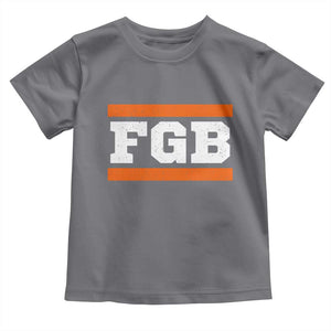 BF Game Day Toddler T Shirt FGB Football Fans TS10 Charcoal Print Your Wear