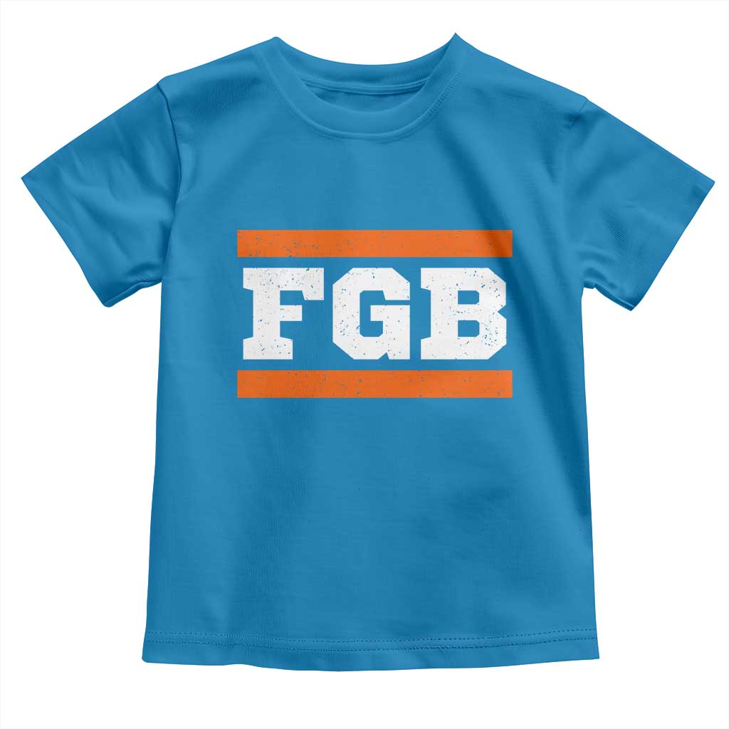BF Game Day Toddler T Shirt FGB Football Fans TS10 Sapphire Print Your Wear