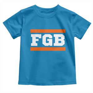 BF Game Day Toddler T Shirt FGB Football Fans TS10 Sapphire Print Your Wear