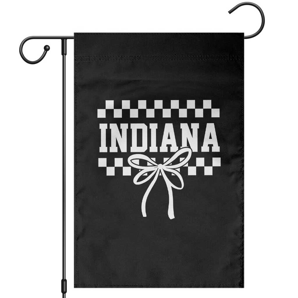 Retro Indiana Garden Flag Coquette Bow Checkered Women Girls Kids TS10 Black Print Your Wear